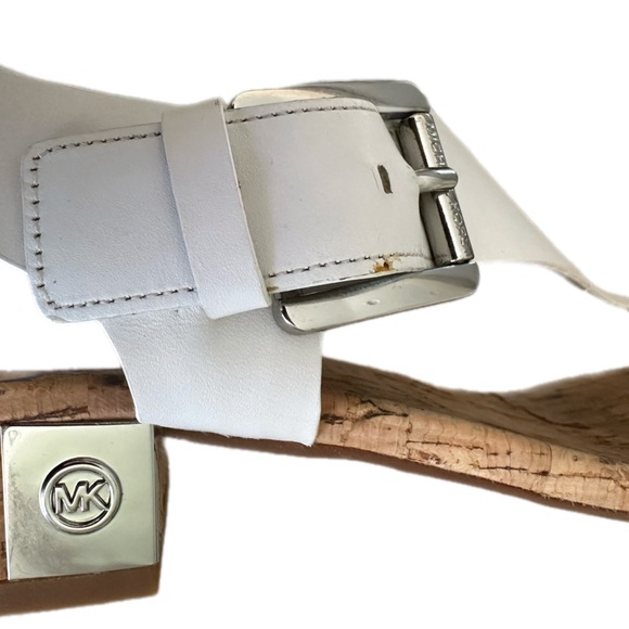 Michael Kors London Thong Sandals leather T Strap Slingback - Picture 11 of 11